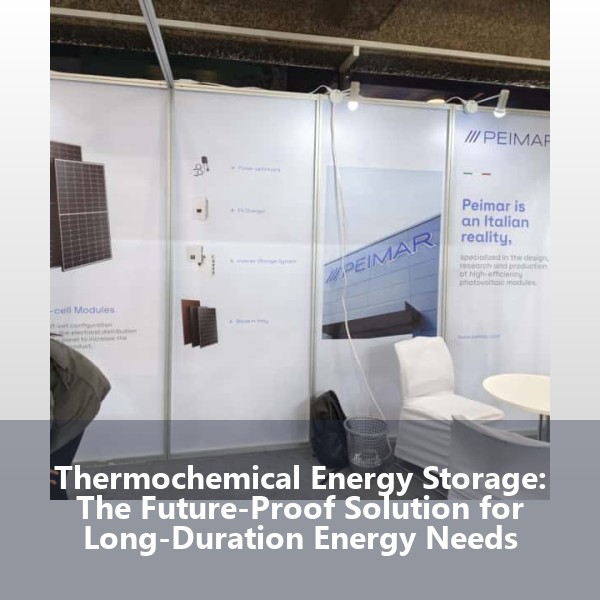 Thermochemical Energy Storage: The Future-Proof Solution for Long-Duration Energy Needs